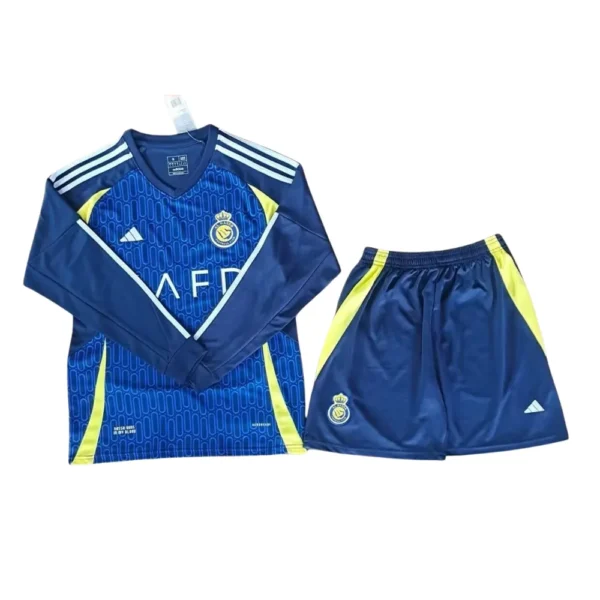 Al Nassr Uit Set Long Sleeve 2024/25 Kids