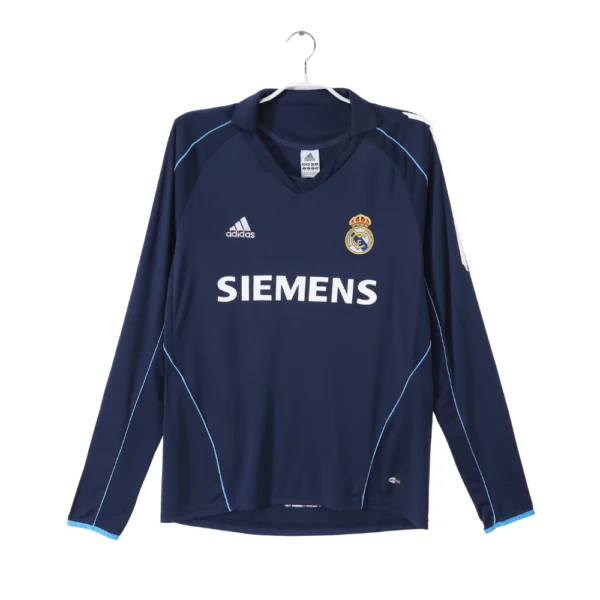 Real Madrid Retro Uitshirt Long Sleeve 2005/06