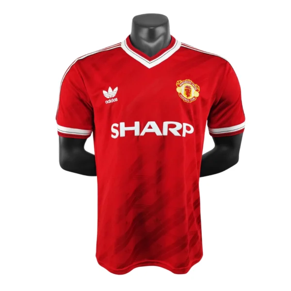 Manchester United Retro Thuisshirt 1986/87