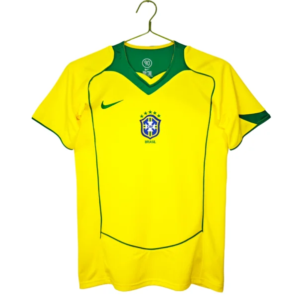 Brazilië Thuisshirt Retro 2004/05