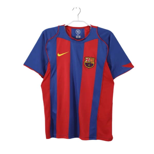 FC Barcelona Retro Thuisshirt 2004/05