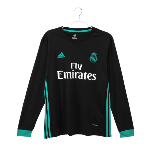 Real Madrid Retro Uitshirt Long Sleeve 2017/18