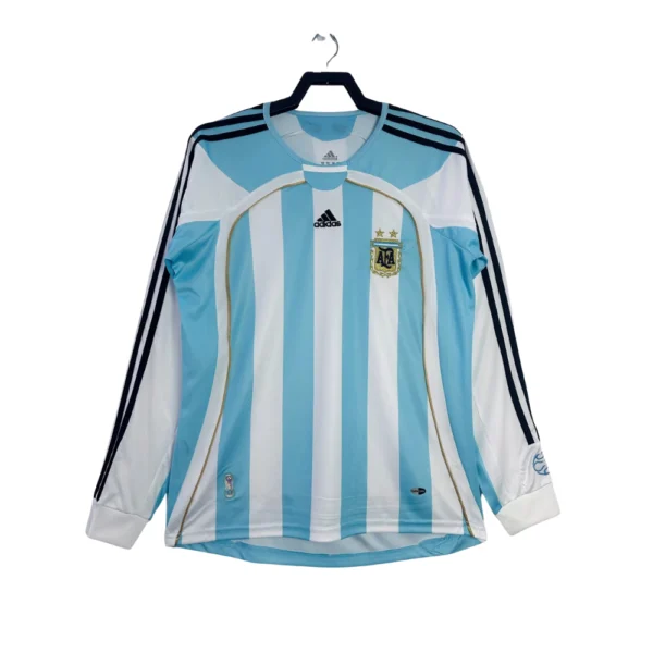 Argentinië Thuisshirt Retro Long Sleeve 2006/07