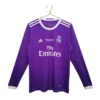 19 Real Madrid Retro Uitshirt Long Sleeve 2016/17