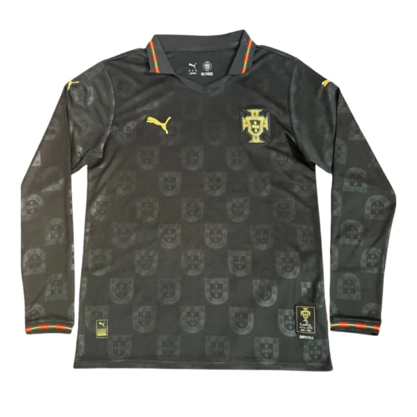 Portugal Special Black Shirt Long Sleeve 2025/26