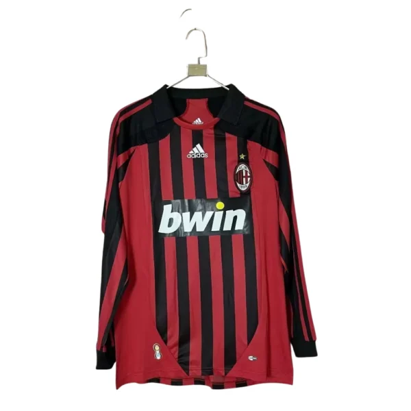 AC Milan Thuisshirt Long Sleeve Retro 2007/08