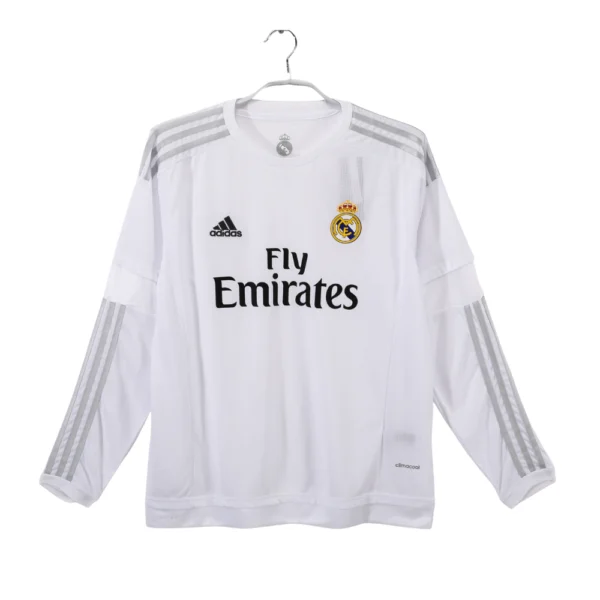 Real Madrid Retro Thuisshirt Long Sleeve 2015/16