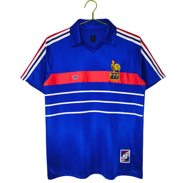 Frankrijk Thuisshirt Retro Editie 1984/85