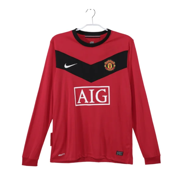 Manchester United Retro Thuisshirt Long Sleeve 2009/10