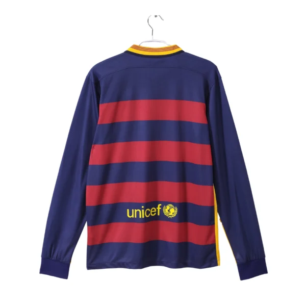 FC Barcelona Retro Thuisshirt Long Sleeve 2015/16