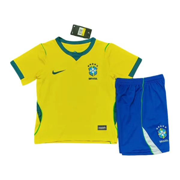 Brazilië Thuis Set 2025/26 Kid