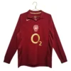 Arsenal Retro Thuisshirt Long Sleeve 2005/06