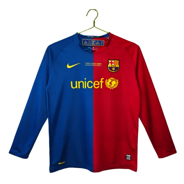 FC Barcelona Retro Thuisshirt Long Sleeve 2008/09